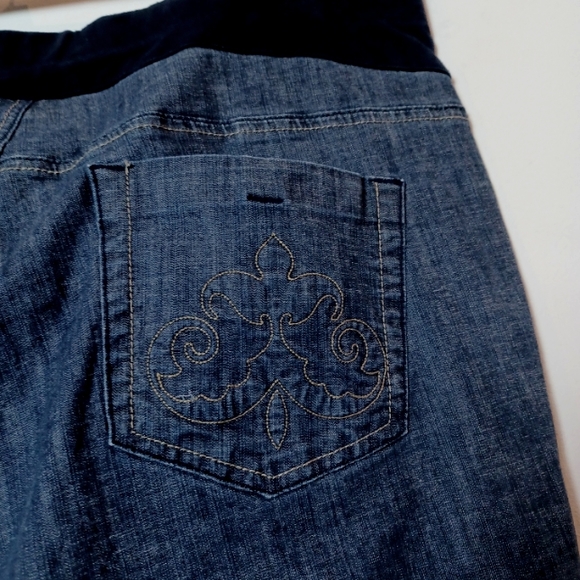 Lane Bryant Stretch Maternity Jeans 18 - Picture 8 of 9